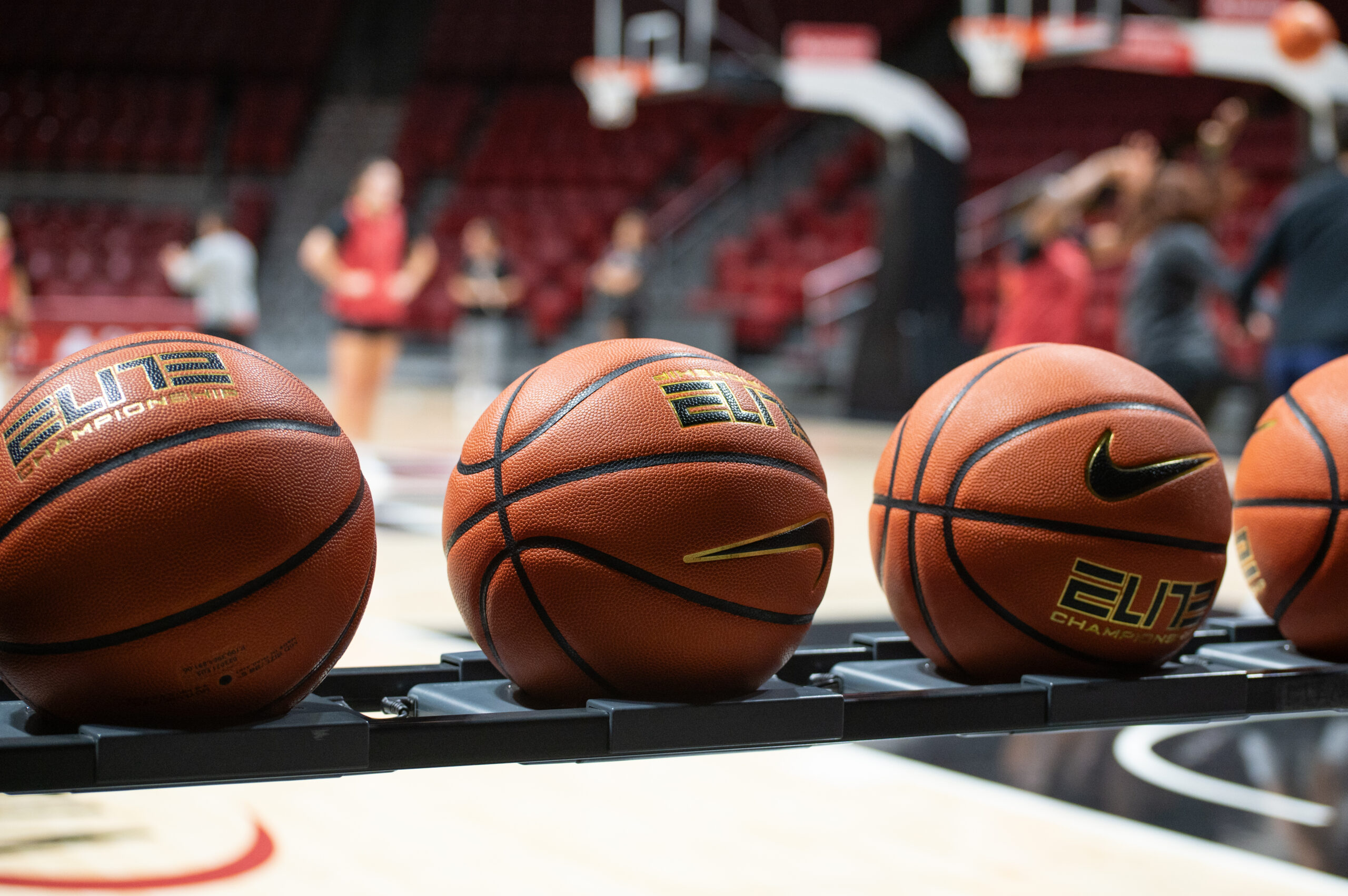Women's Basketball on Court